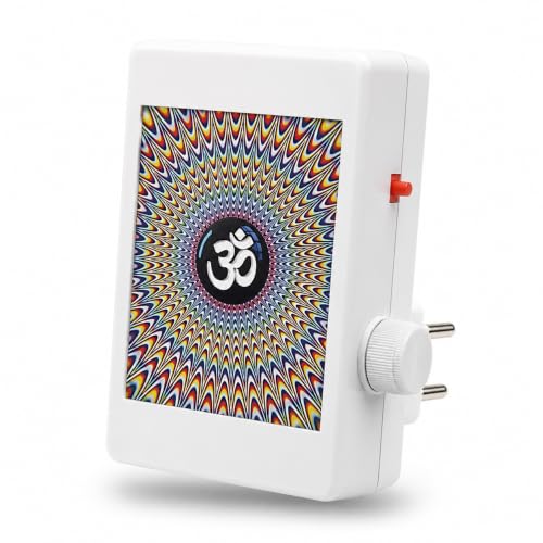 Image of 4BT 35-in-1 Mantra Bell with Free LED Devotional Night Lamp | Spiritual Audio Plug-in Temple Bell for Home, Mandir, Meditation, Prayer & Daily Worship