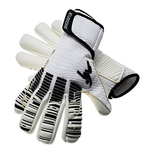 Precision Gk Elite 2.0 Giga Junior Goalkeeper Gloves Size 7 White/Black #TOP1