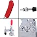 Utoolmart Hand Tool Vertical Toggle Clamp GH-12130 Quick Release Clamp 227kg Holding Capacity Adjustable Toggle Clamp 2 Pcs