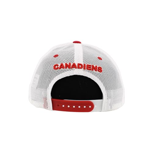 Image of ZHATS NHL Unisex-Adult NHL Officially Licensed Adjustable Snapback Hat Dakota Icon Team Color