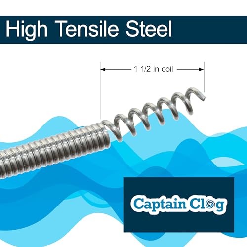 Captain Clog CC338 Drain Auger, Captain Clog Drain Snake For Toilets thumb #5