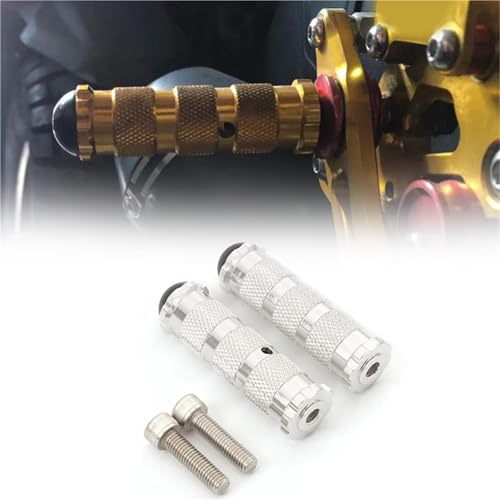 Repose-Pieds Moto Universels 8mm pour Remplacer les Pédales Yamaha Usées