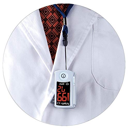 Image of Rossmax SB100 Fingertip Pulse Oximeter With Pulse Rate Strength Indicator, Sp02 and Pulse Rate Black-Red (Black)