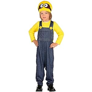 Fiestas Guirca, S.L. Disfraz de Minion Amarillo Infantil L-(10/12 años)