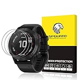 HATALKIN Comapatible with Garmin Fenix 6/Fenix 6 Pro/Fenix 6 Sapphire Screen Protector, Clear Tempered Glass for Garmin Fenix 6 Watch [3-Pack]