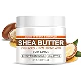 Shea-Körperbutter – Intensiv feuchtigkeitsspendende Shea-Butter-Körperlotion und -Creme für...