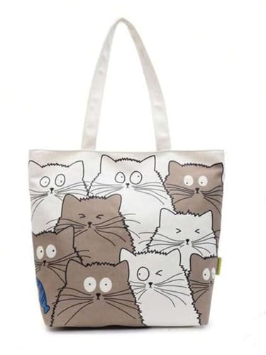 Image of THE SACK CO. Tote Bags For Women Girls Canvas Cute Tote Bags Fashion Bag for College Office