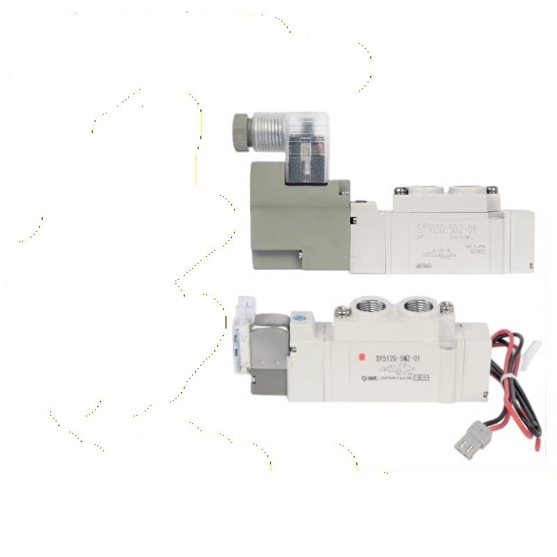 5-Port Solenoid Valve SY7120/SY7220/SY7320 Series, 5LZD/DZD/DZ, Port Sizes 01/02/C4/C6/C8/M5(SY7420-5DZ-C10)