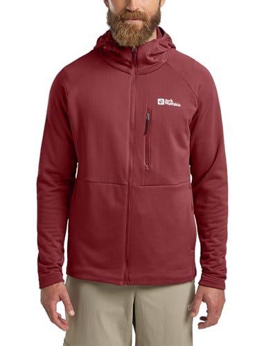 Jack Wolfskin Kolbenberg Hooded Fz M veste stretch et légère à capuche zippée