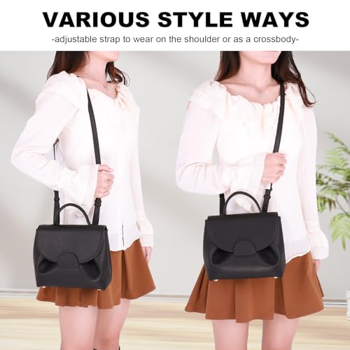 Designer Tote Bags for Women, Luxury Genuine Leather Crossbody Bag Trendy Purse Top Layer Cowhide Bag Women Shoulder Handbags2
