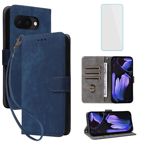 Coque Google Pixel 10A portefeuille avec fente carte et support de visionnage