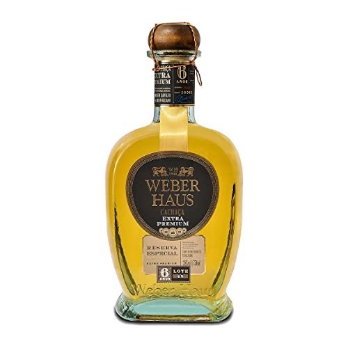 Cachaça Extra Premium Weber Haus 750 Ml