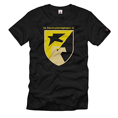 T-shirt armée allemande avec armoiries noir XX-Large FmRgt 32
