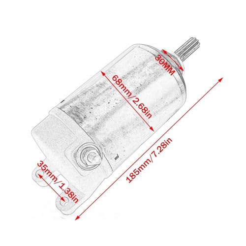 Motor de arranque 31100-04K00 para motos GSXS1000 15-22 y GSXS950 2