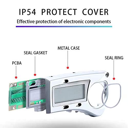 image for Simhevn Electronic Digital Caliper, inch/Millimeter/Fraction Conversio