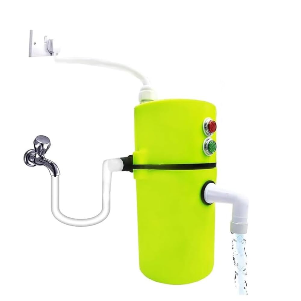 Lambent 𝟏𝟓 𝐘𝐞𝐚𝐫𝐬 𝐆𝐮𝐚𝐫𝐚𝐧𝐭𝐞𝐞 Mini Portable Instant Water Geyser 1 L, Hot Cooler Heater, Electric Saving, Shock Proof for Home Kitchen Bathroom Office Restaurant-image-36