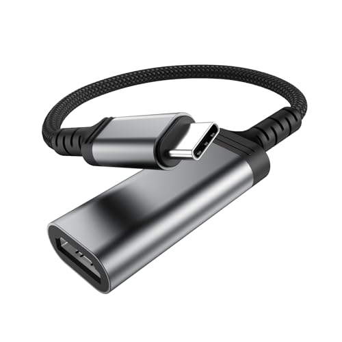 BHHB H20 Adaptador USB C HDM 4K@30Hz, USB C a HDMI Adaptador Tipo C Thunderbolt 3/4 a HDMI Compatible con iPhone 16Pro/ 16Pro MAX/ 16/15,MacBook Pro/Air, iPad, Samsung Galaxy S/Note