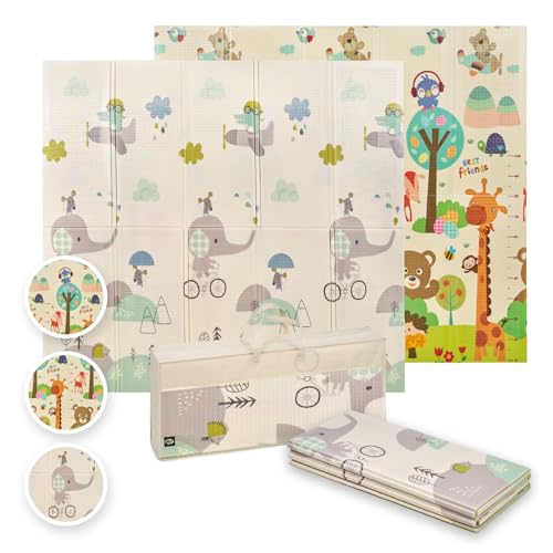 Tappeto Gioco Per Bambini Giodicart 200x150 Cm - Morbido, Impermeabile E Educativo - Foto 9