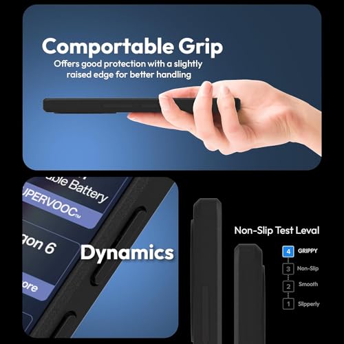 Image of TOUCCH Liquid Silicone Case Cover for Oppo K13 5G| Shock Proof Design & 360 Degree Protection| Premium Soft Black Cover for Oppo K13 5G | Silicone Sand Blast - Black
