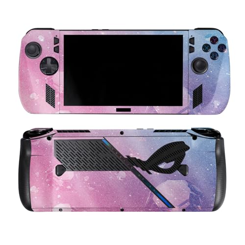 Glossy Glitter Skin Compatible with Asus ROG Ally X - Pink Diamond - Premium 3M Vinyl Protective Wrap Decal Cover - Easy to Apply | Crafted in The USA by MightySkins