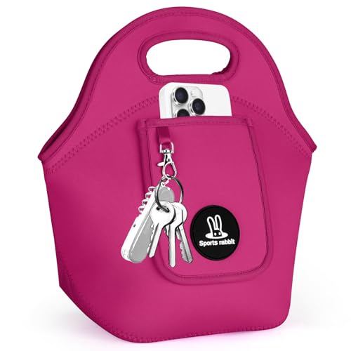 Sports Rabbit Insulated Neoprene Lunch Bag for Women – Foldable