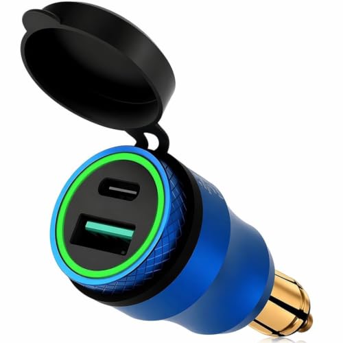 30W Cargador Enchufe DIN para BMW Ducati Triumph Motocicleta