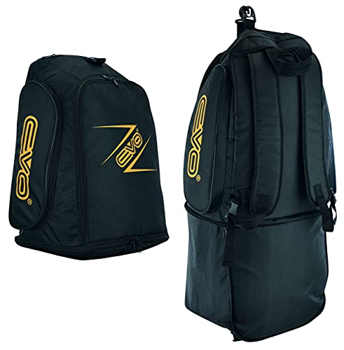 EVO Fitness Mochila deportiva con compartimento para zapatos de malla húmeda, bolsa de viaje para hombres y mujeres, MMA...