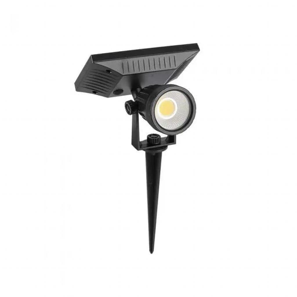 V-Tac Black 6662 Vt-952 Solar Garden Light Led 2.00 W