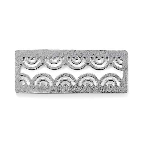 能作 カトラリーレスト - 吉祥紋 - 青海波 〔錫100%〕 600044