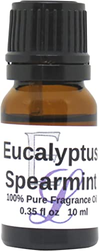 Eucalyptus Spearmint Fragrance Oil by Eclectic Lady, 10 ml Premium, Long Lasting Diffuser Oils, Aromatherapy