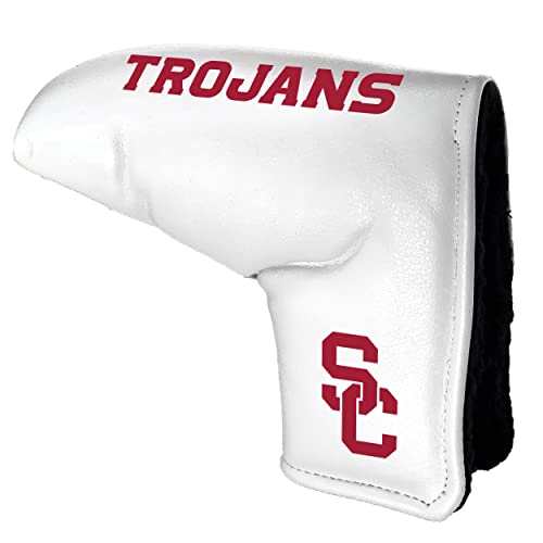 Team Golf NCAA Southern California Tour Blade Putter Cover (White), Fits Most Blade Putters, Scotty Cameron, Taylormade, Odyssey, Titleist, Ping, Callaway