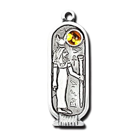 Enchanted Jewelry Egyptian Zodiac Cartouche - Hathor (May 26th - Jun 24th) Cover