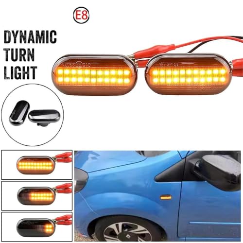 Feux intermittents auto LED dynamique Mercedes Benz Smart Fortwo 453 - 3