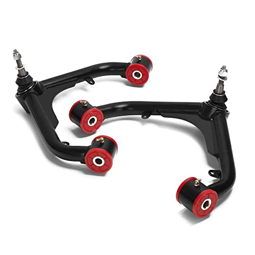 Glorider 2-4" Front Upper Control Arm For 2000-2010 Gmc Sierra,Chevy Silverado 2500Hd 3500Hd,Tubular Adjustable Suspension Arms With Ball Joint #TOP3