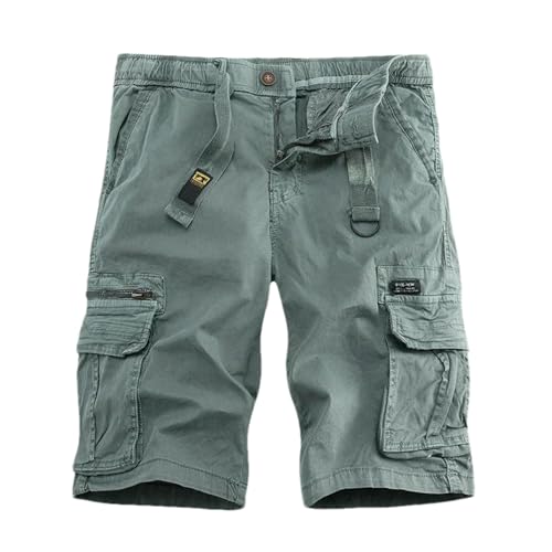 Short cargo en coton homme fini les vêtements serrés avec cette coupe droite