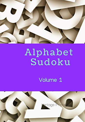 Alphabet Sudoku Volume 1