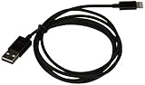 PureGear Charge-Sync Cable for Apple Lightning devices - Black 48'