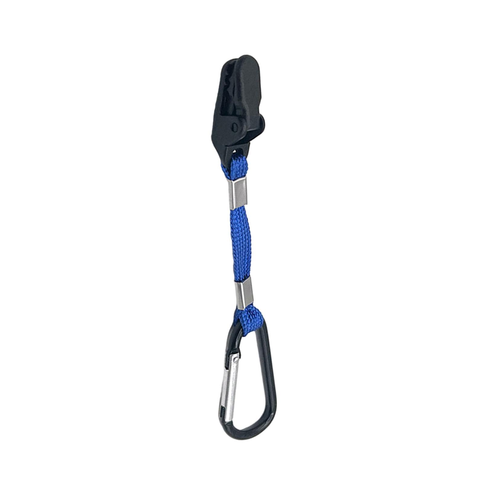 Hat Clip Travel on Bag Durable Sun Hats Clip for Camping Backpacking Fishing Deep Blue-image-49