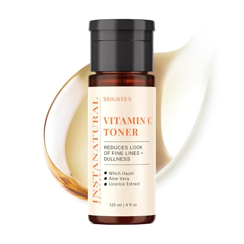 InstaNatural Vitamin C Face Toner, Brightens, Balances pH and Reduces Signs of Aging, Fine Lines and...
