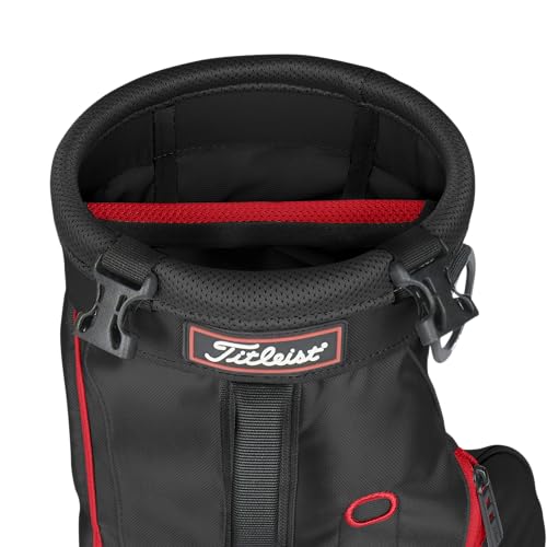 Carry Bag Black/Black/Red by Titleist - Image 3