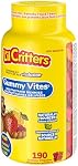 Je vous en prie Critters Gummy Vites Gummies multivitamines pour enfants - 11 nutriments essentiels, Couleurs naturelles & 5 Délicieux saveurs, 3 Mois d'approvisionnement - 190 Nombre