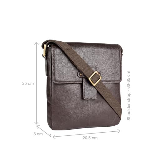 Image of Hidesign Leather Messenger Bag