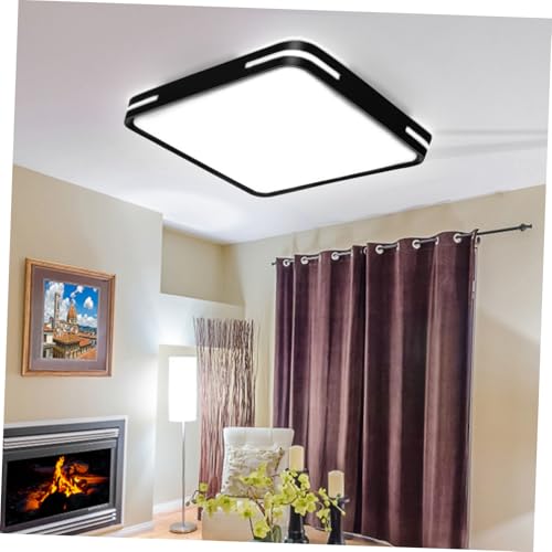 Lurrose LED Cuadrada y Elegante Para Dormitorio De Estar y Cocina Alta Luminosidad Consumo Energético