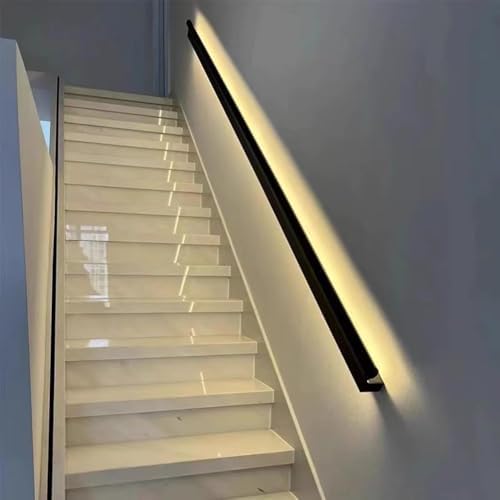 LED Stair Lights with Double-Sided Illumination for Enhanced Safety in Stairways and Hallways - Bright, Energy-Efficient Lighting for Home and Office Use