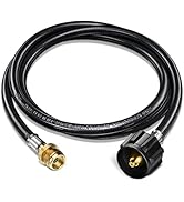 Alloxity 6FT Propane Hose Adapter 1lb to 20lb, Propane Tank Adapter, Adapter Hose for Buddy Heate...