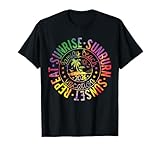 Sunrise Sunburn Sunset Repeat Vacaciones Familiares 2026 Camiseta
