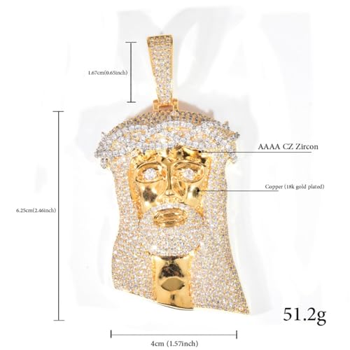 Collier hip-hop chaîne acier inoxydable 3 mm et pendentif O en cuivre
