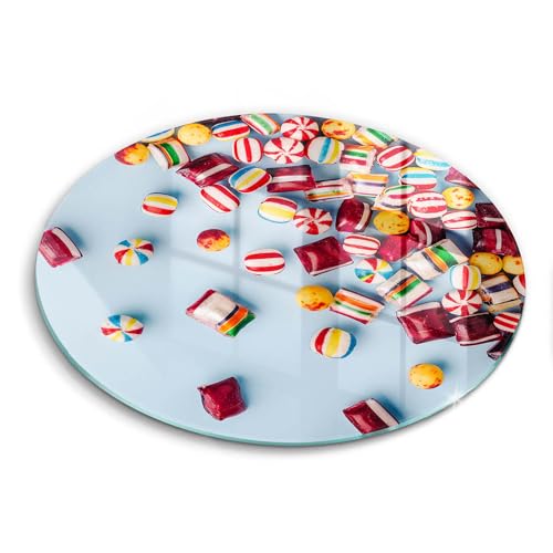 Planche à découper induction 40cm Wallfluent - Bonbons colorés - 2