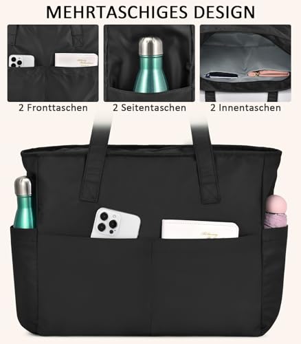 Sac à main étanche grand format pliable pour ordinateur 17" - 5