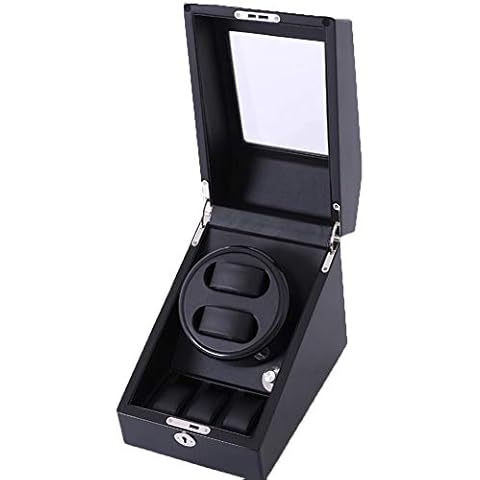 ZNND Watch Watch Winder 5 Rotation Models With 2 Watch Winder Positions And 3 Display Storage Spaces For Men And Women Watches, Quiet Motor Cover